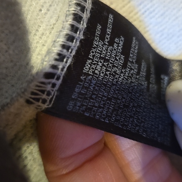 The North Face Gray Hooded Track Jacket - Picture 8 of 9